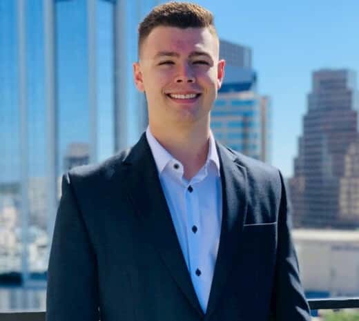 Grayson Beck (’14) graduated from Southwestern University in 2018 with a degree in business. He is a sales development representative for Khoros.com which is a social media management software company that makes it easy for marketing and support teams to deliver their best customer experiences and messages.