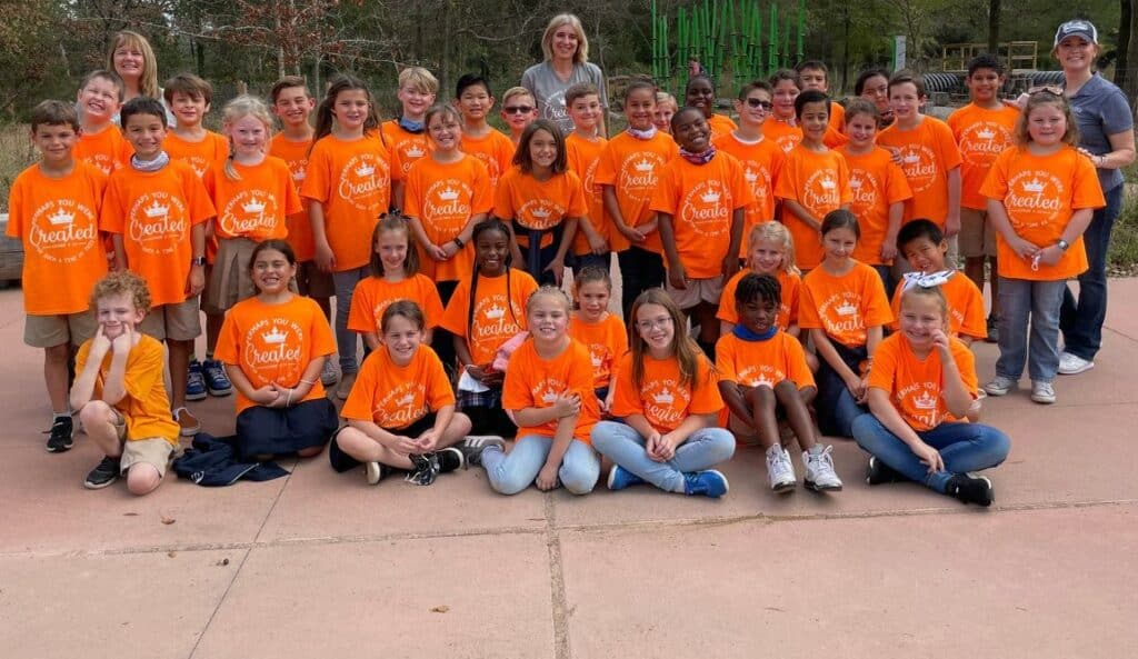 Third Grade Visits the Houston Arboretum