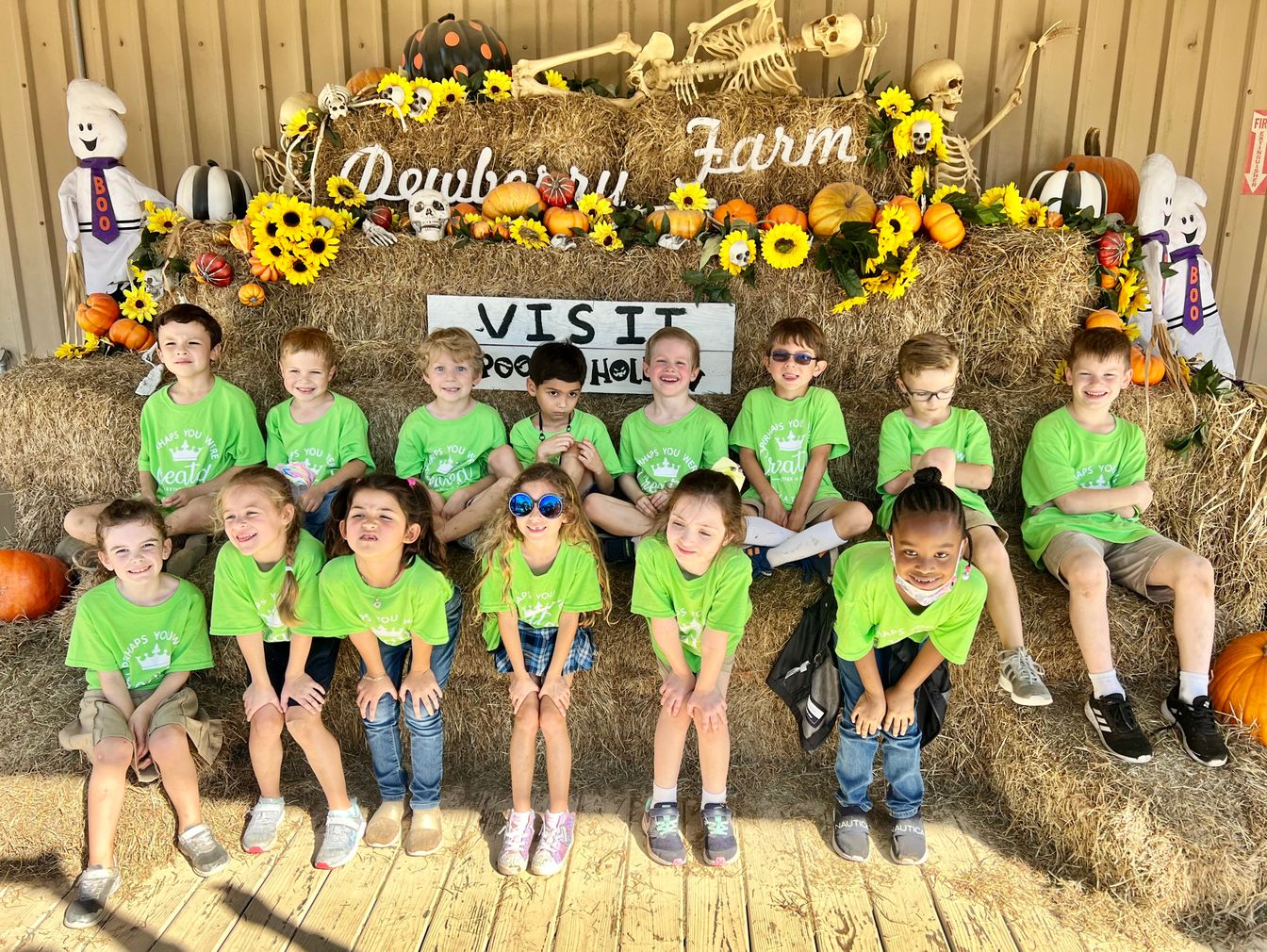 First Grade Visits Dewberry Farm