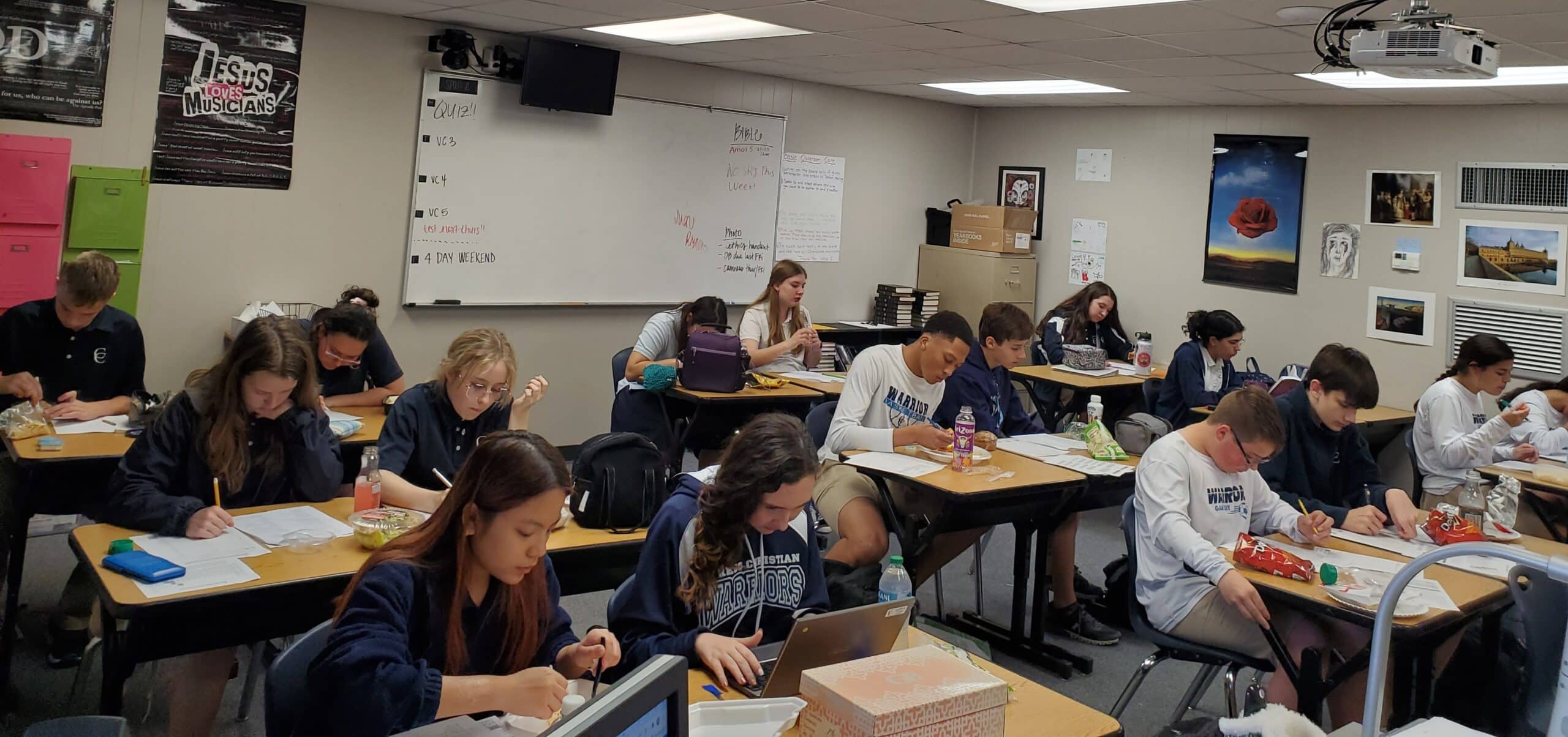 Academic Team Preps for State Prelims