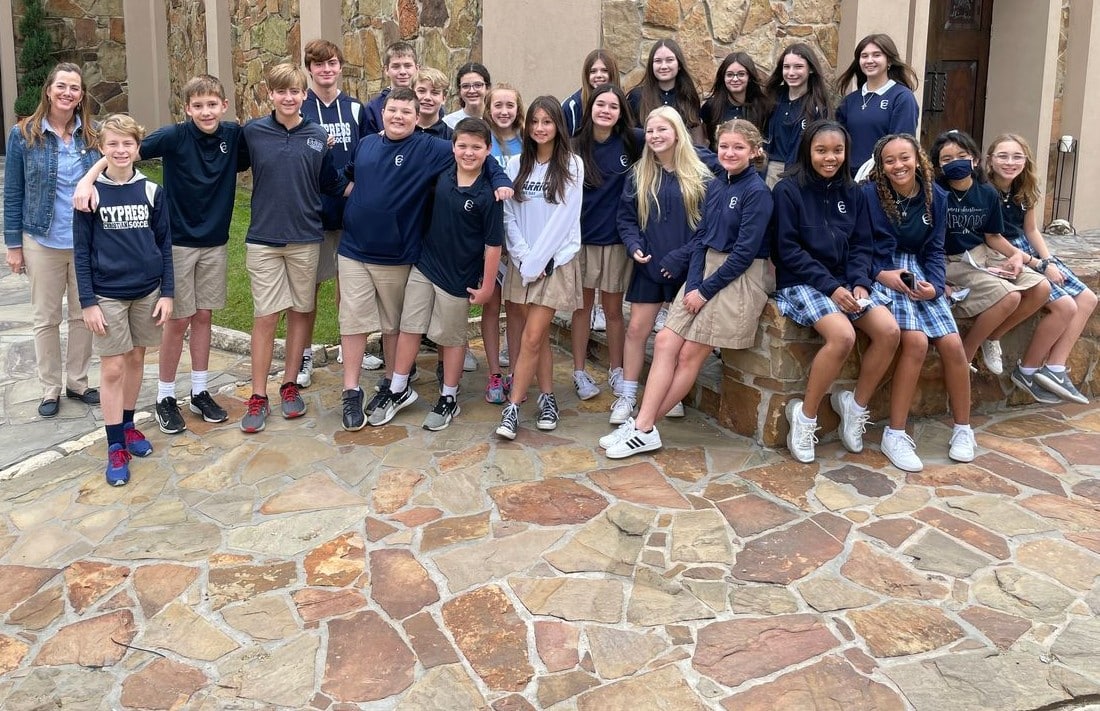 Seventh Grade Visits Lanier Theological Library