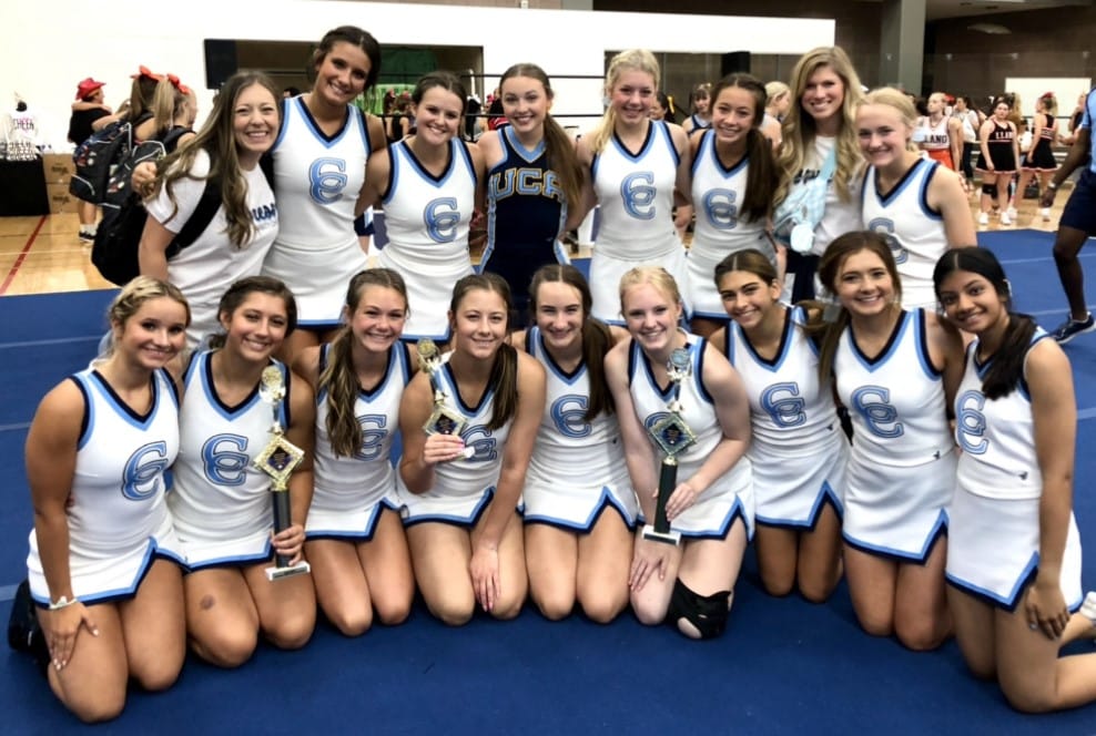 Cheer Teams Win Multiple Awards at Camp