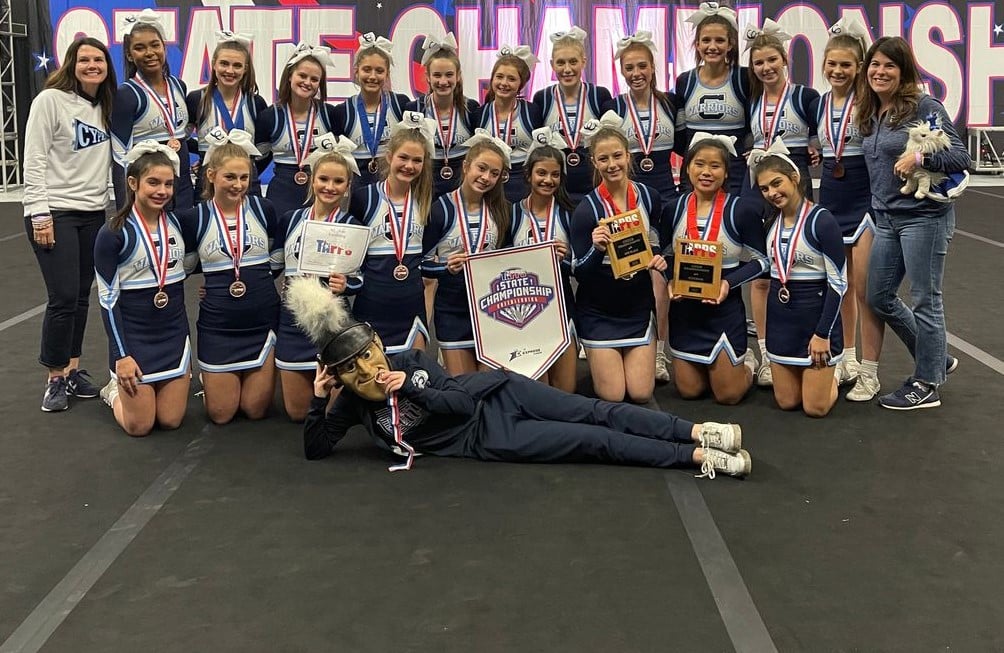 TAPPS State Cheer Competition Cypress Christian School