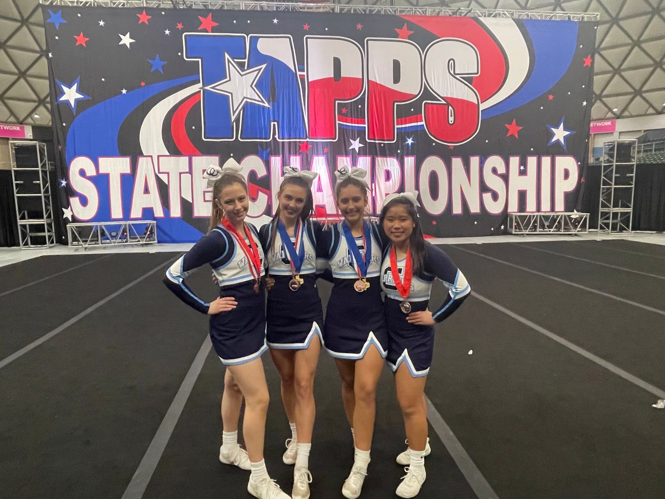 TAPPS State Cheer Competition Cypress Christian School