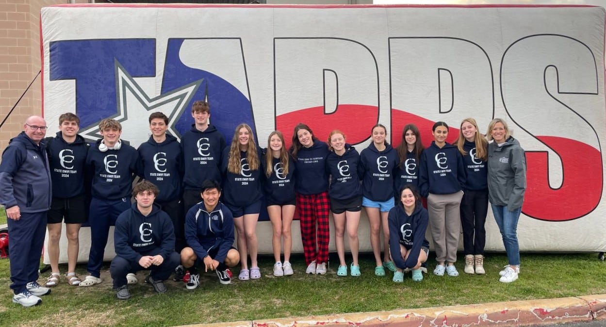 TAPPS State Swim Competition 2024 Cypress Christian School