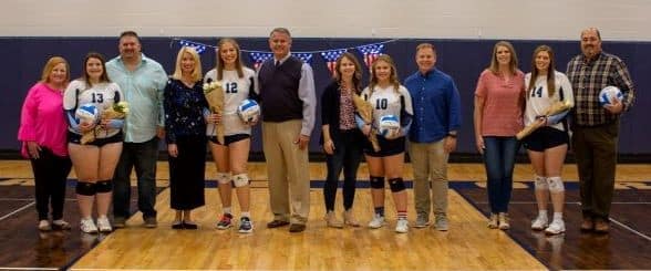 Volleyball Senior Night 2022