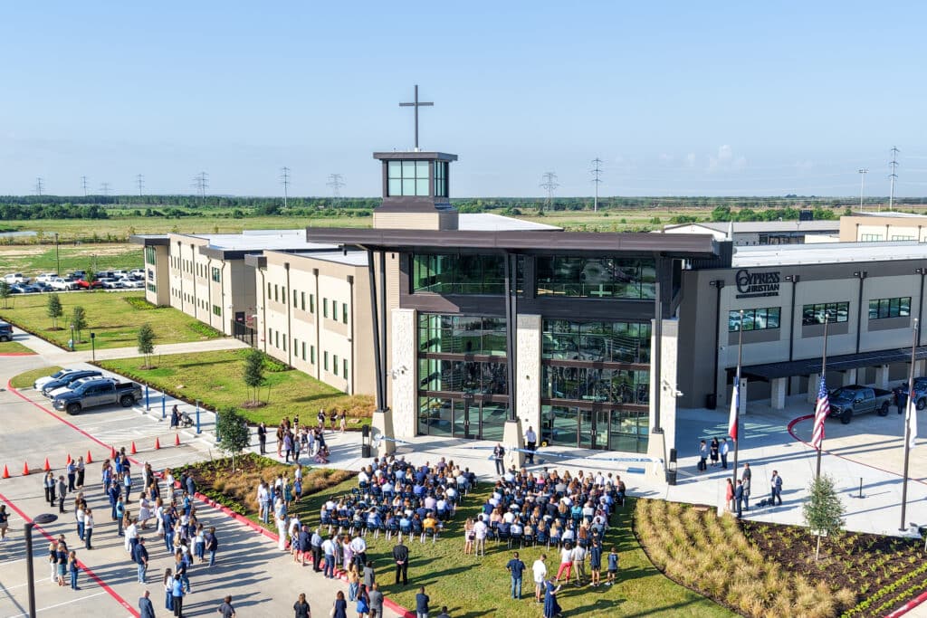 Cypress Christian School Bridgeland Campus Ribbon Cutting